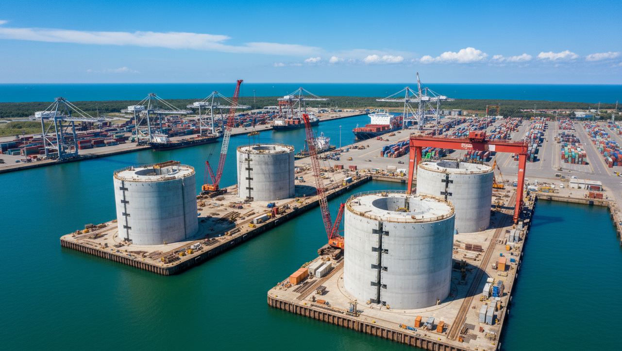 BW Ideol et NGE lancent l’usine de l’éolien flottant