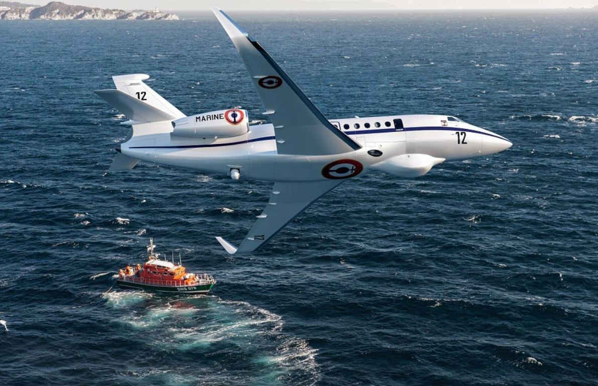 Falcon 2000 Albatros en mer