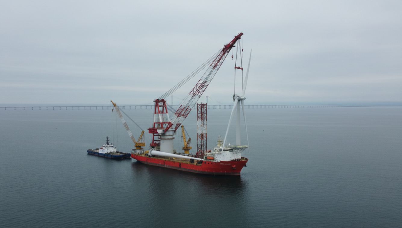 LD Armateurs lance son deuxième navire pour l'éolien offshore