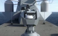 MBDA d'un système SIMBAD RC monté sur le pont d'un navire militaire