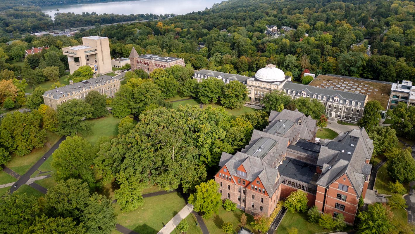 campus de l'université Cornell à Ithaca