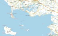 carte du littoral morbihannais
