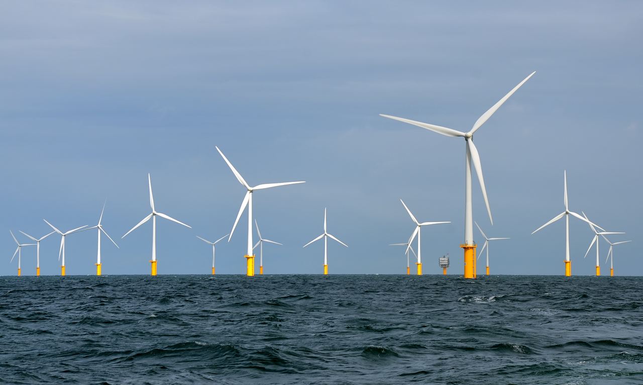 éoliennes en mer du Nord