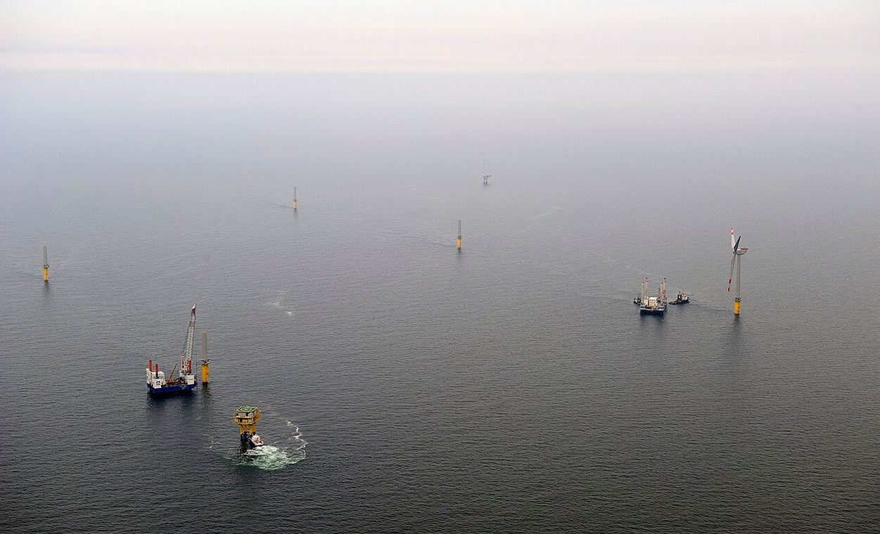 parc éolien offshore Alpha Ventus