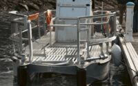 prototype de catamaran dépollueur