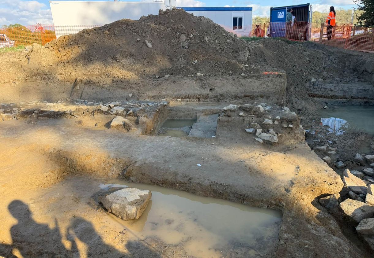 vestiges d’un port romain découverts à Taden dans les Côtes-d’Armor