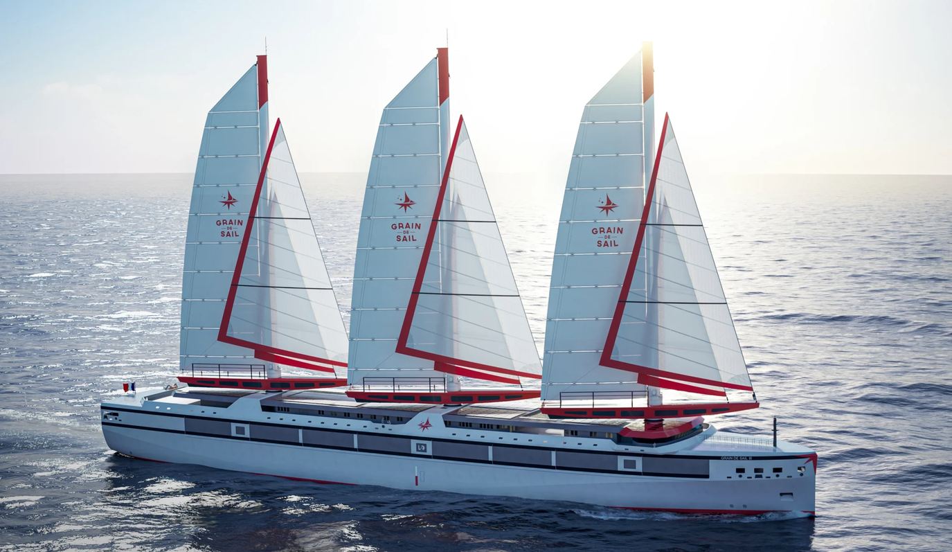 voilier-cargo Grain de Sail III