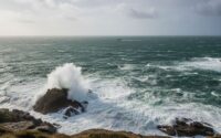 vue du Raz Blanchard au large du Cotentin